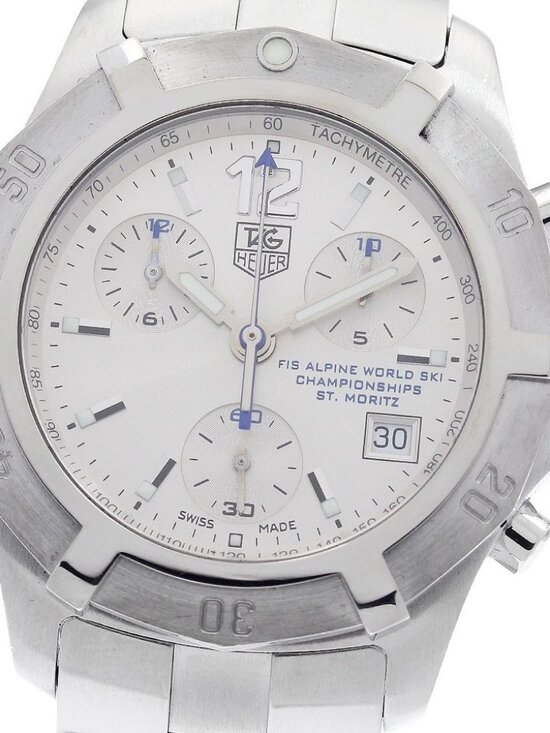 TAG HEUER Exclusive Alpine Skiing ST.MORITZ CN111C Quartz Men\'s Watch_945325 main image 5